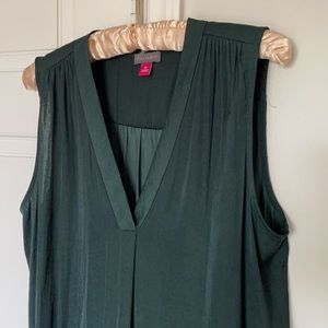 Vince Camuto Emerald V Neck blouse